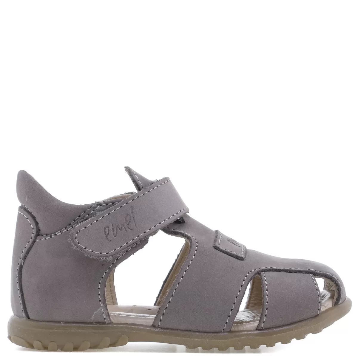 (2199-15) Emel grey closed sandals