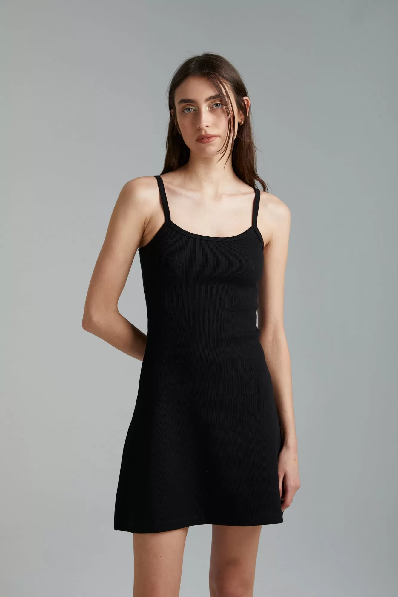 A Line Dress - Black