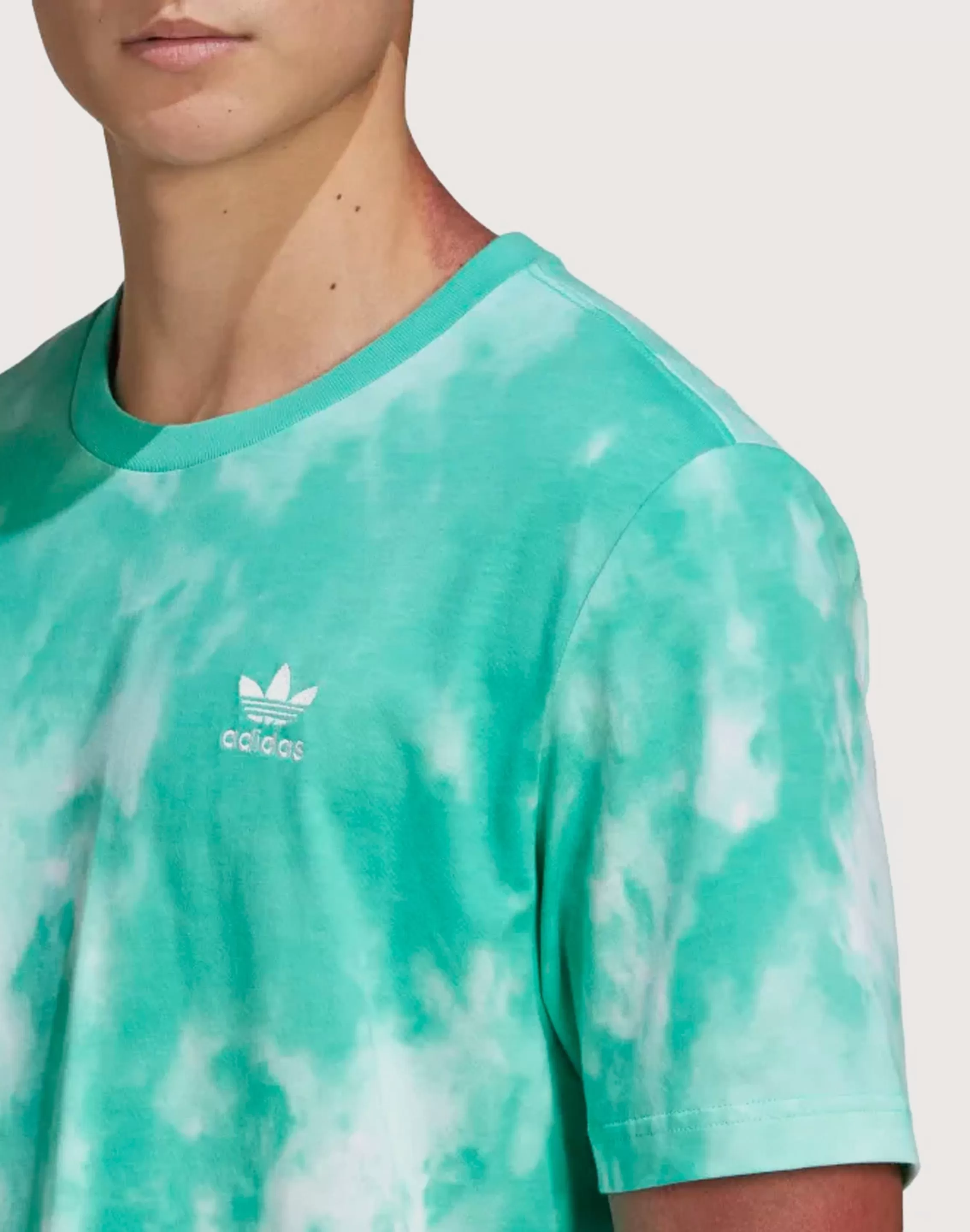 Adidas Adicolor Essentials Trefoil Tie-Dyed Tee