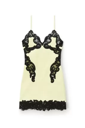 Alexander Wang Lace Cami Dress - Lemon Drop