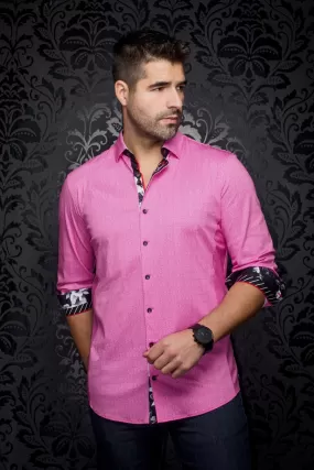 Au Noir Stretch Shirt | Zioni Pink