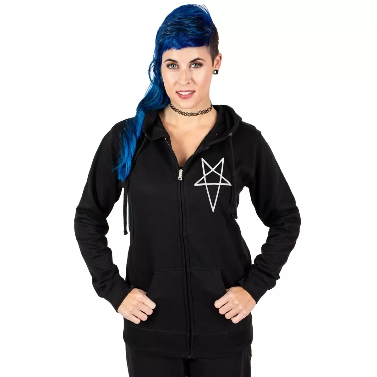 Baphomet Tarot Zip Hoodie