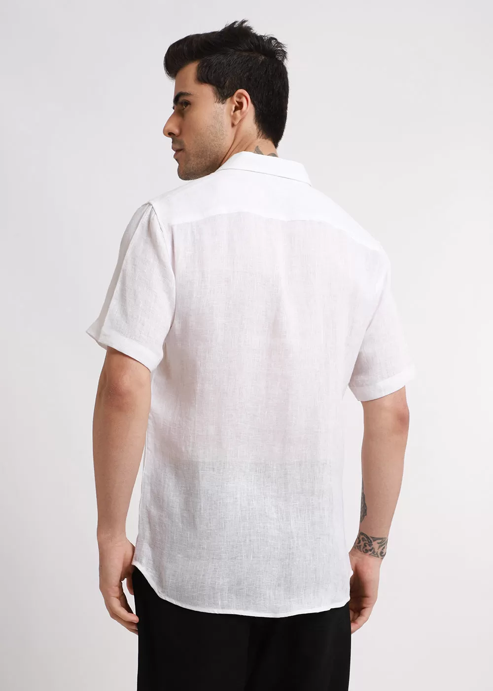 Batiste White Linen shirt