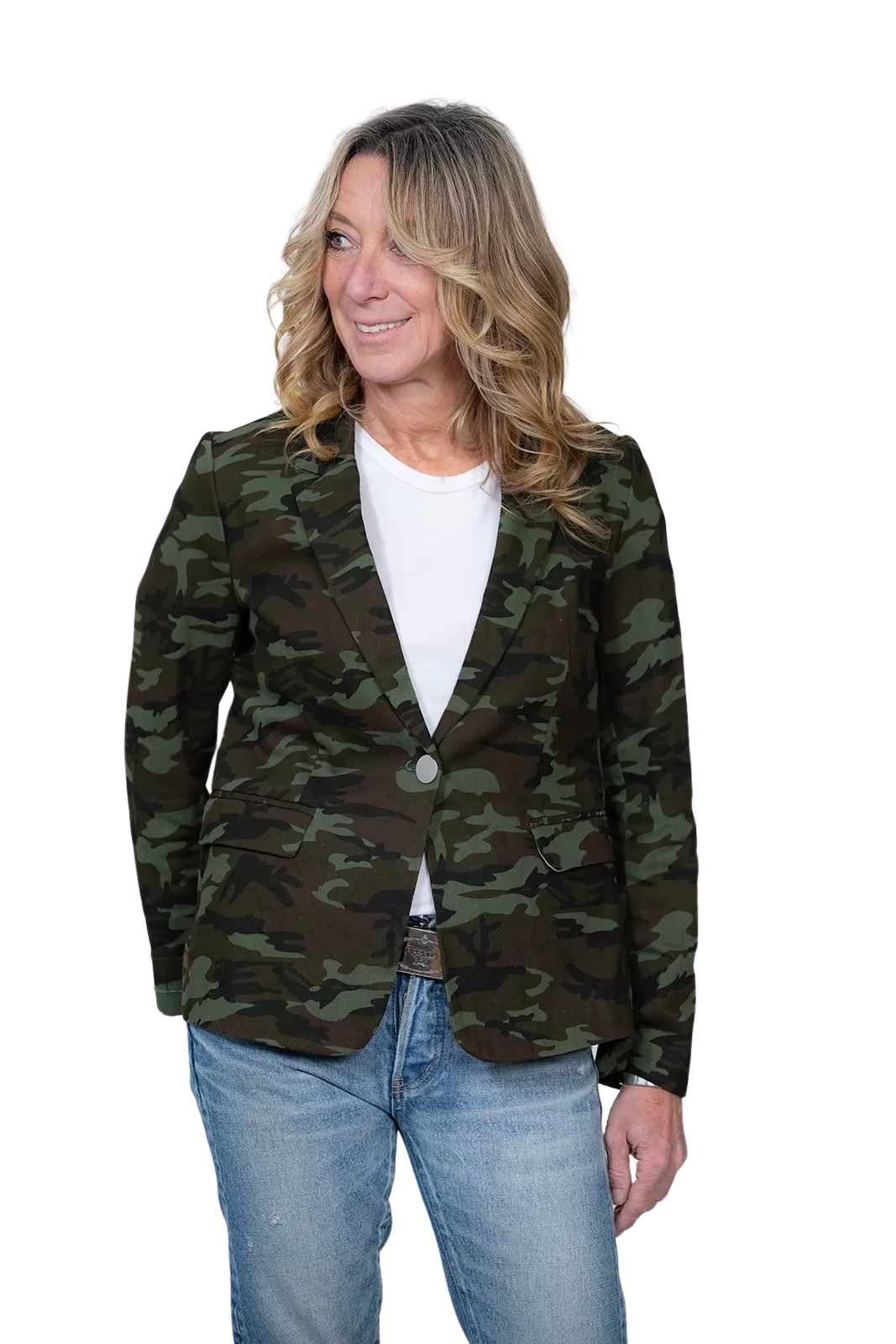 Big Skull Blazer - Camouflage