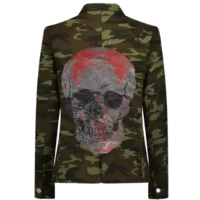 Big Skull Blazer - Camouflage