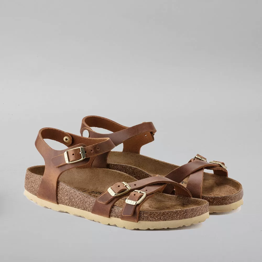 BIRKENSTOCK KUMBA 1021489 COGNAC OILED NARROW