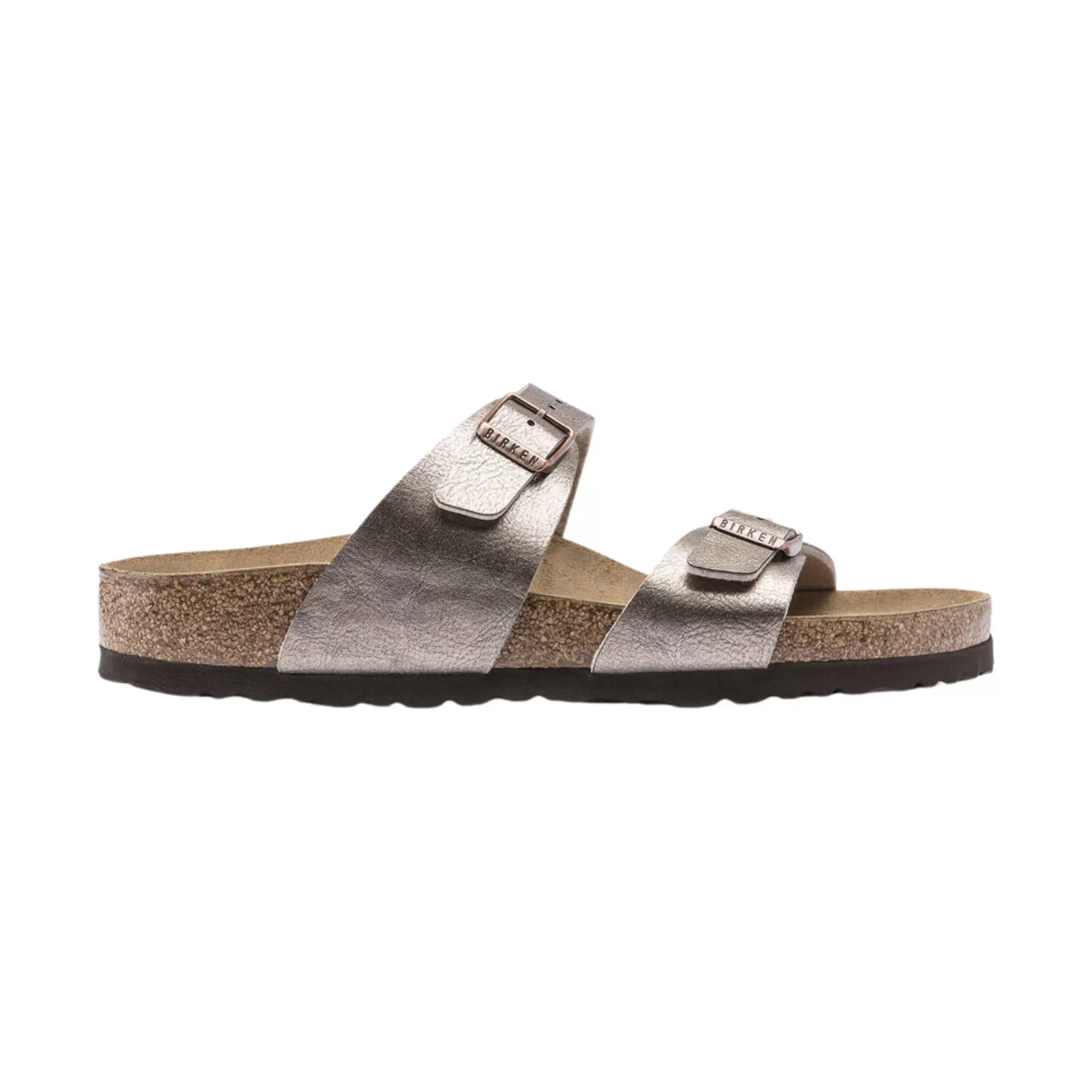 Birkenstock Sydney Sandal - Birko Flor Graceful Taupe