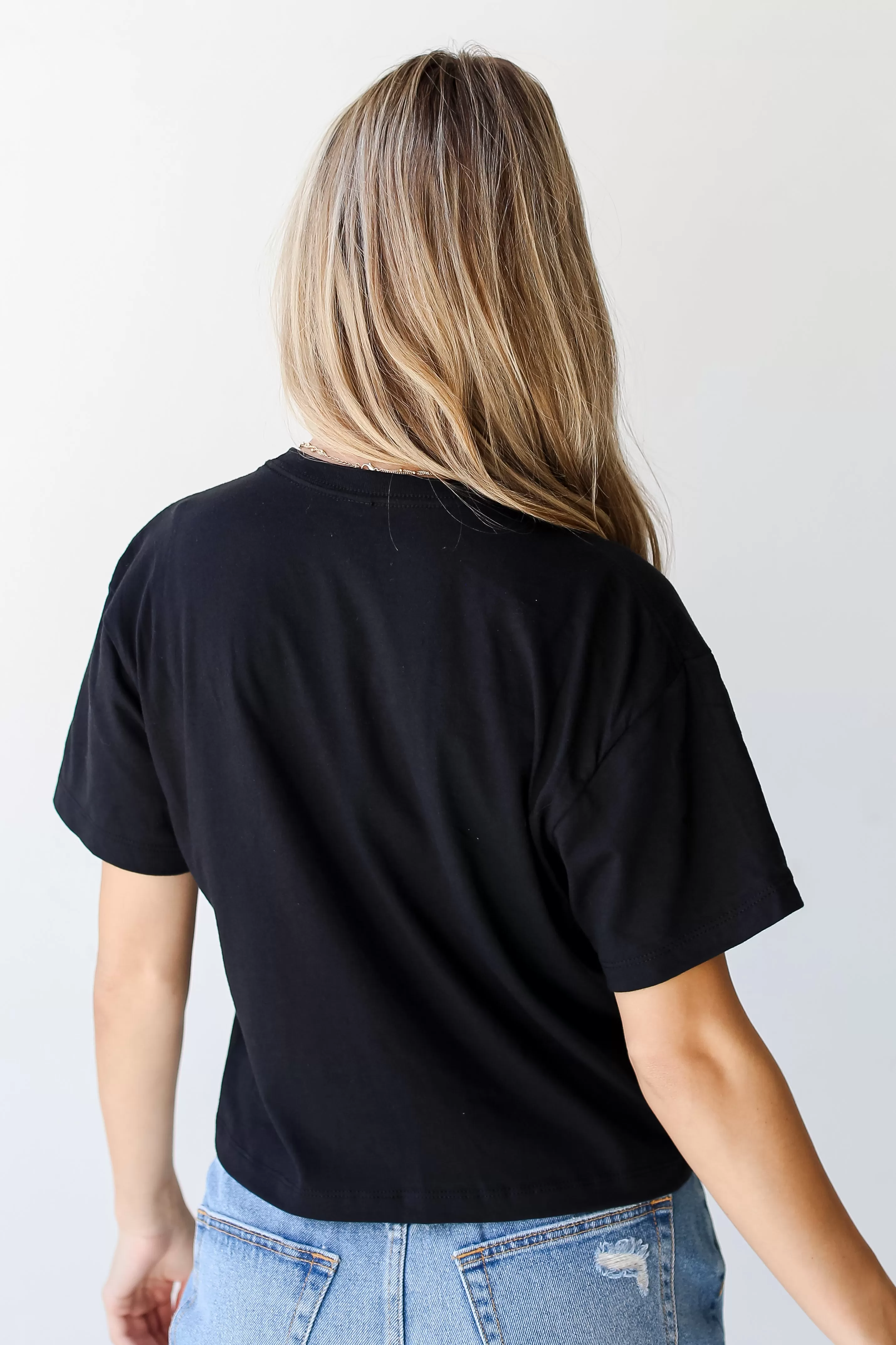 Black Glory Glory Cropped Tee