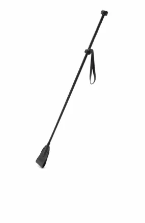 Black Leather Riding Crop