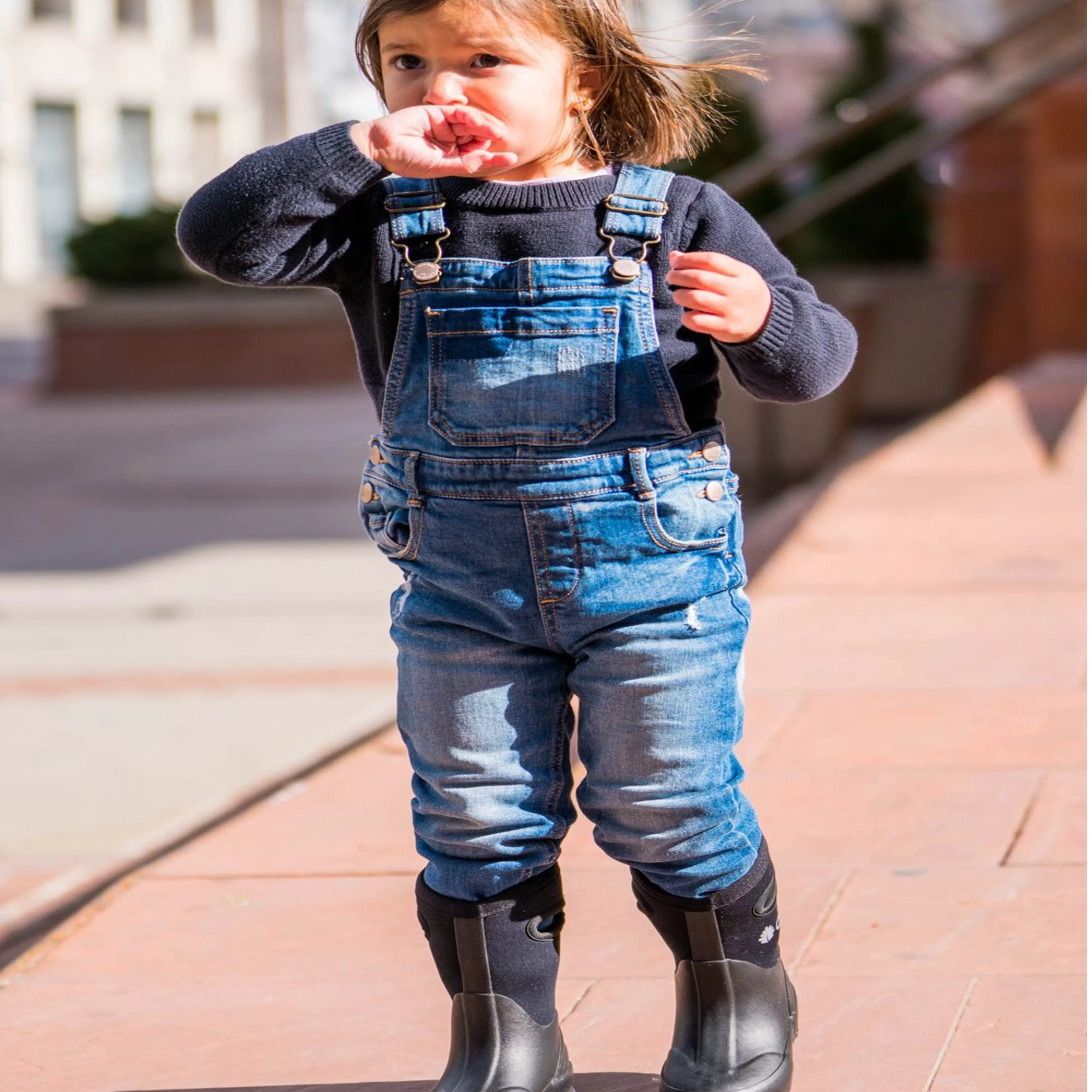 Black Neoprene Rain/Snow Boots