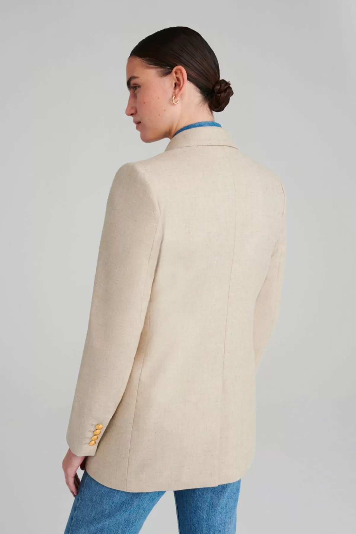 Blazé Milano Alithia Everyday Blazer - Ivory