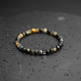 Bracelet with 6mm Tiger Eye stone