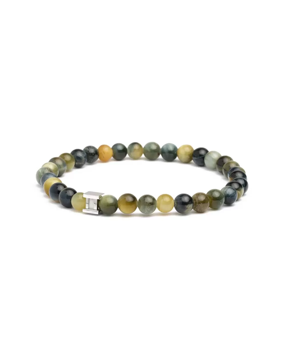 Bracelet with 6mm Tiger Eye stone