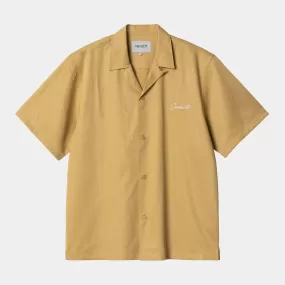 Carhartt WIP S/S Delray Shirt Bourbon