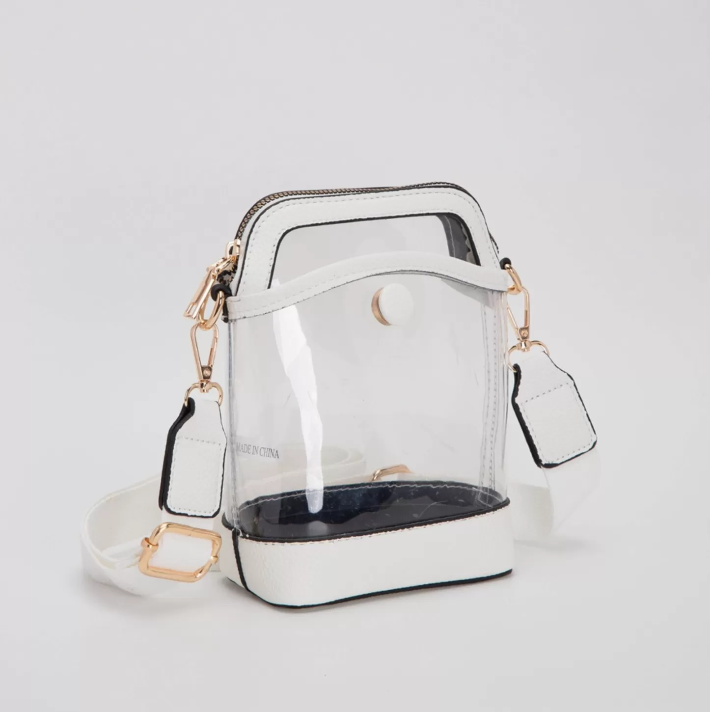 Clear As Day Mini Clear Crossbody Bag