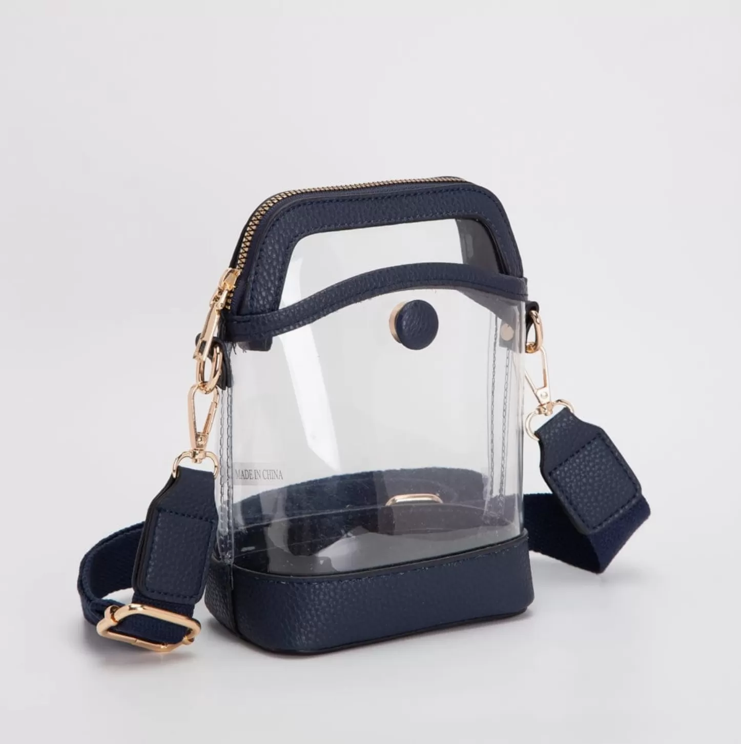 Clear As Day Mini Clear Crossbody Bag