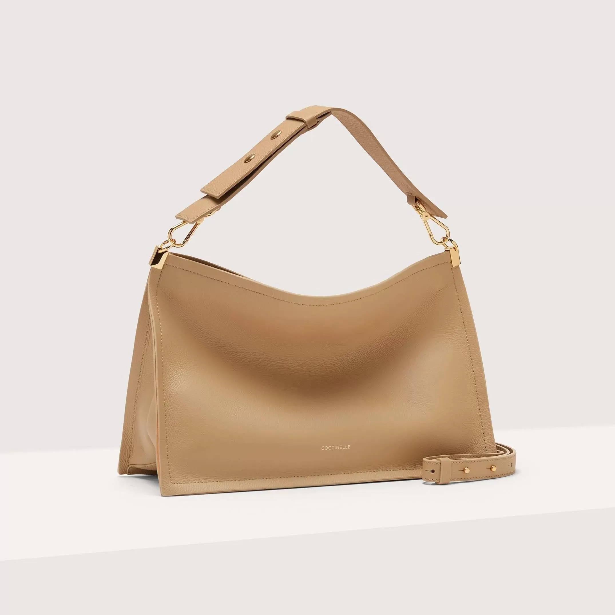 Coccinelle  borsa Snip media beige