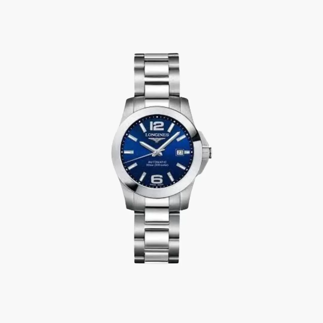 Conquest Automatic 29Mm Sunray Blue Dial