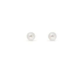 Ear Sense Earrings WPE-5 5mm Pearl Stud Earrings