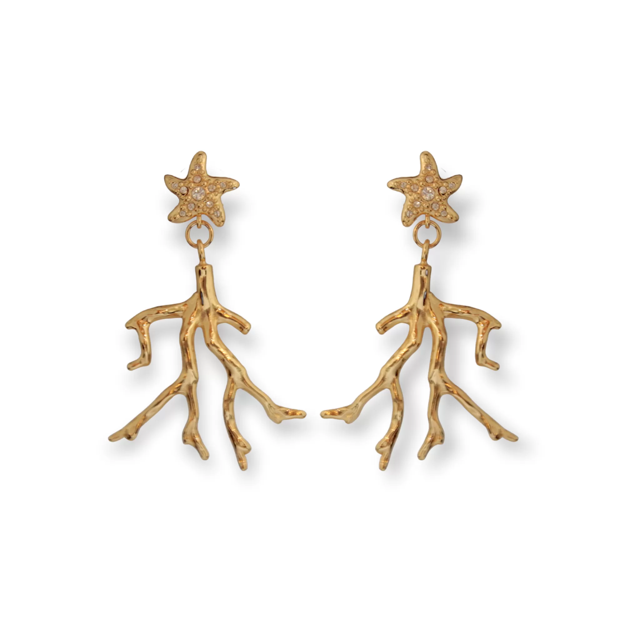 EARRINGS 2731 Gold plated