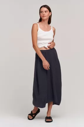 FAE LINEN A-LINE SKIRT