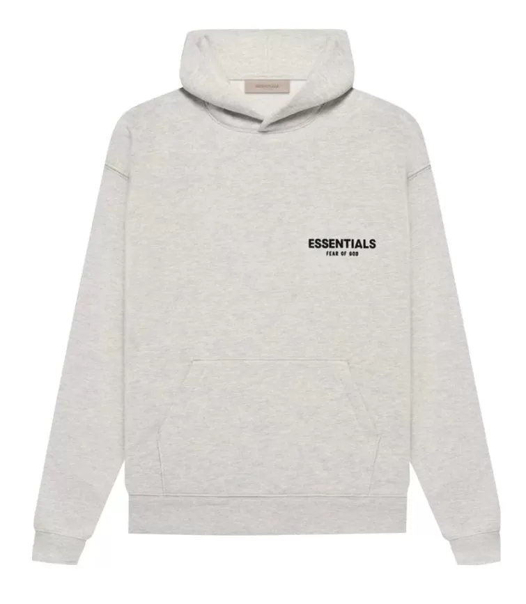 Fear Of God X Essentials Hoodie Light Oatmeal FW22