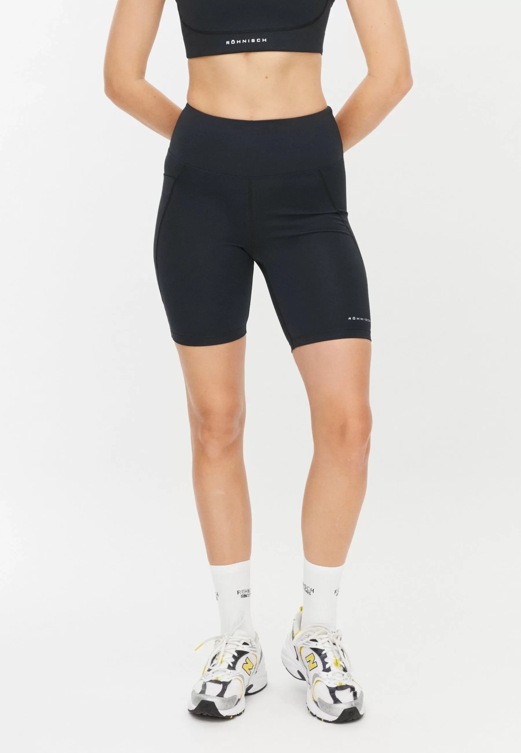 Flattering High Waist Bike Tights - Recycled polyester