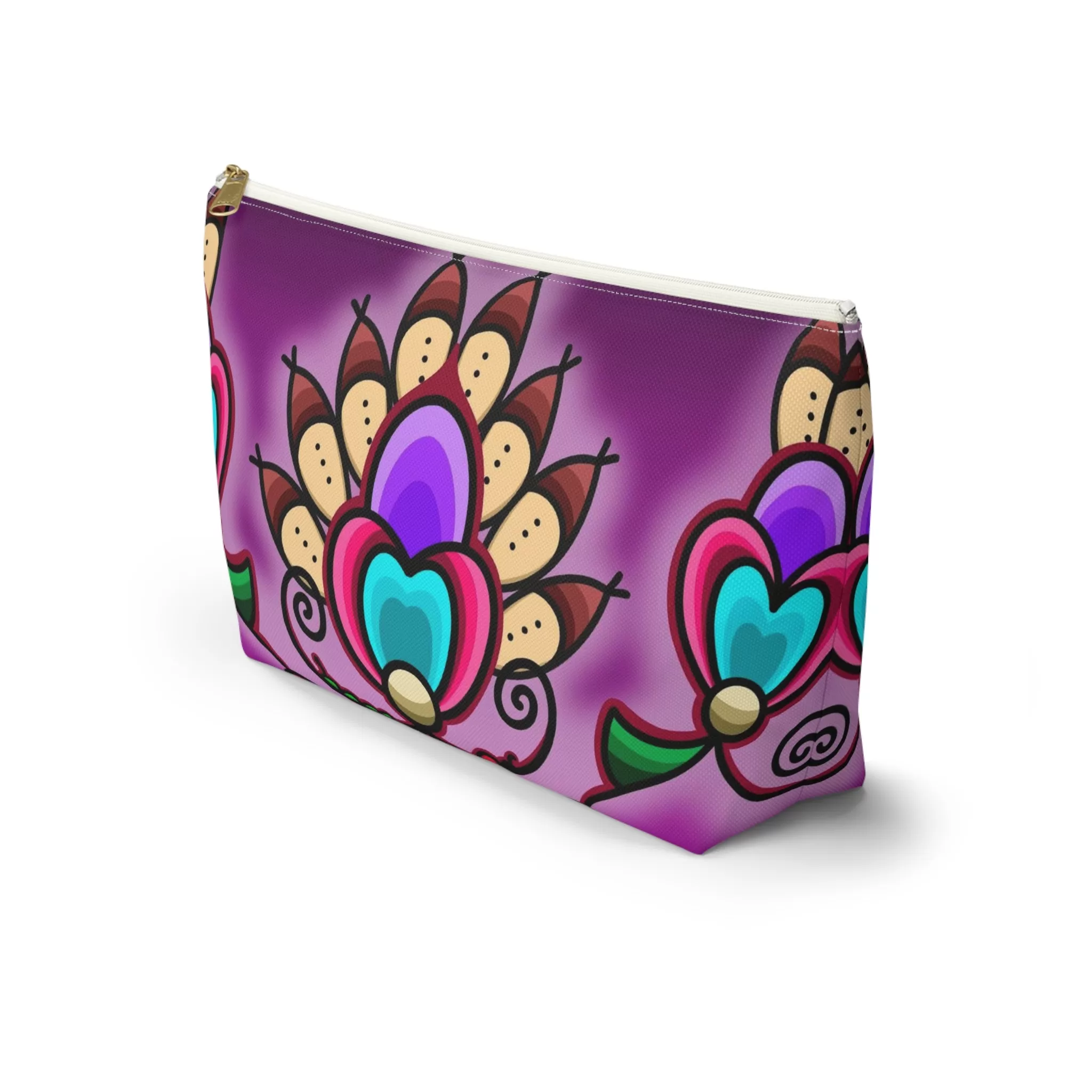 Flowers and Feathers Accessory bag