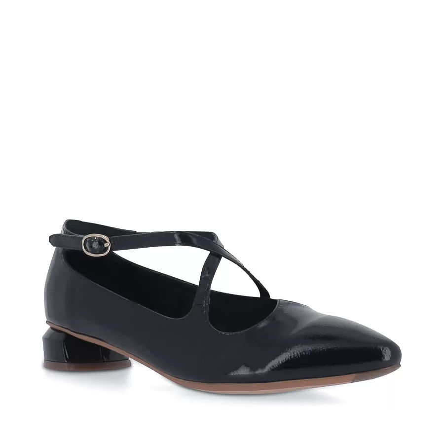 FRANCA - NAVY PATENT LEATHER