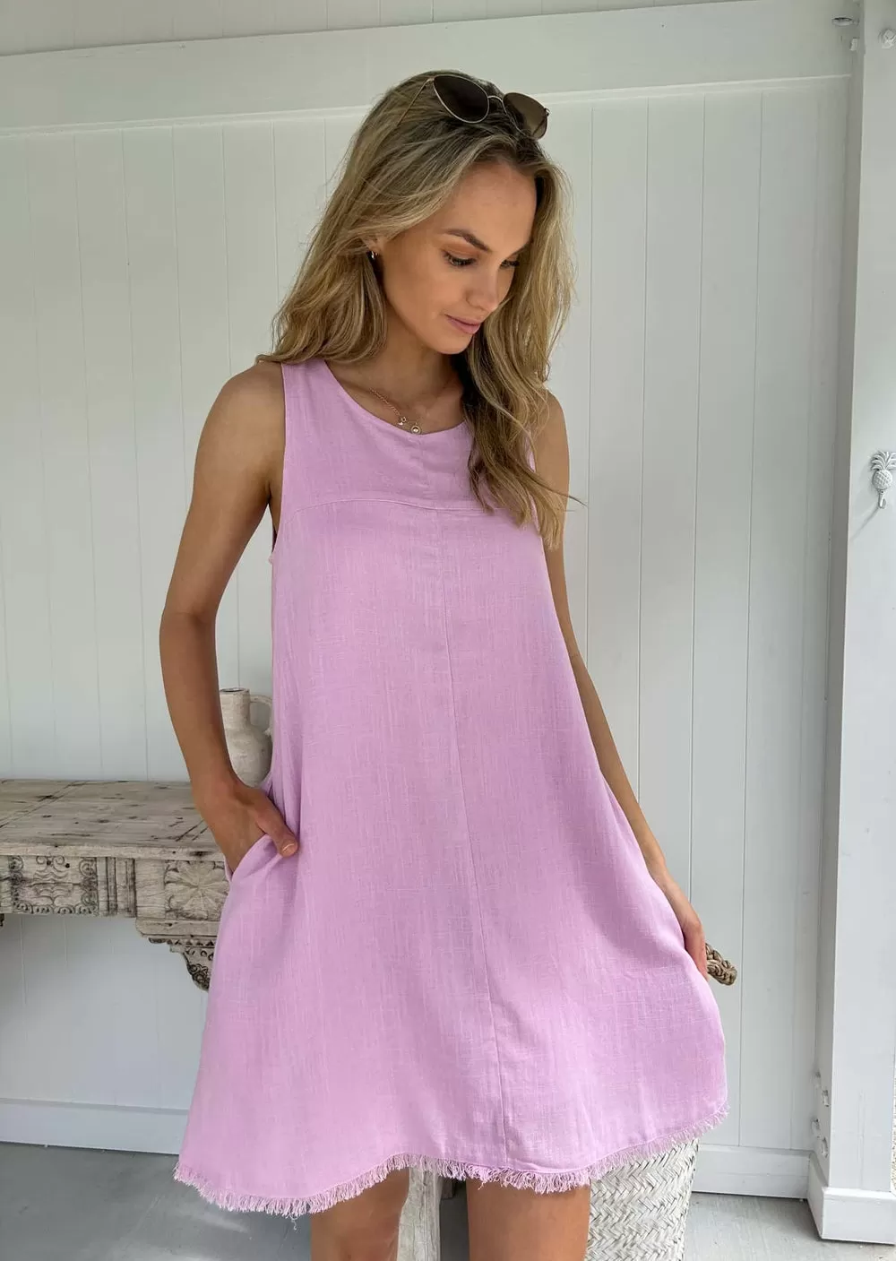 Freya Dress - Lilac