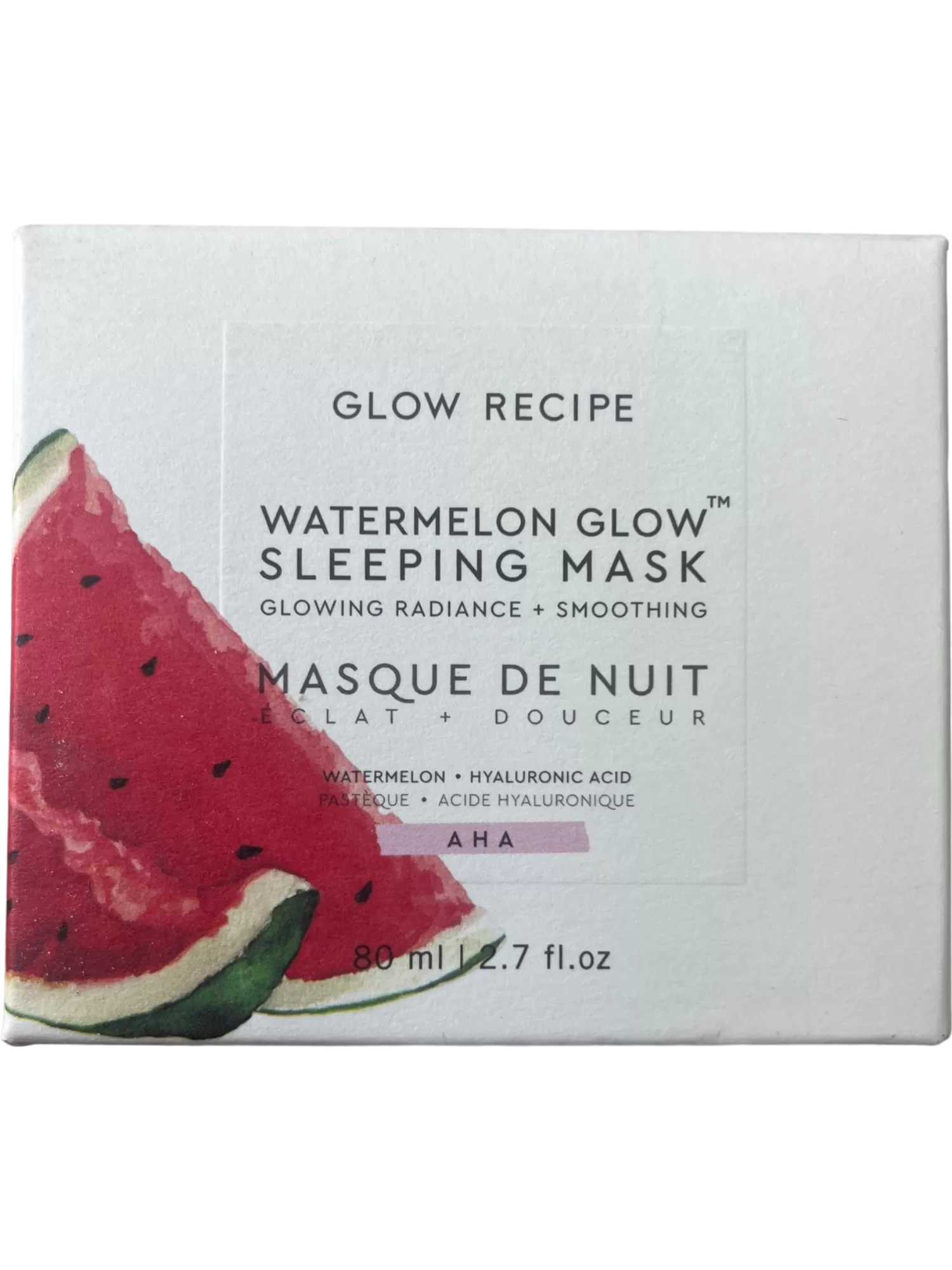 Glow Recipe Watermelon Glow Sleeping Mask Hydrating Smoothing Face Mask