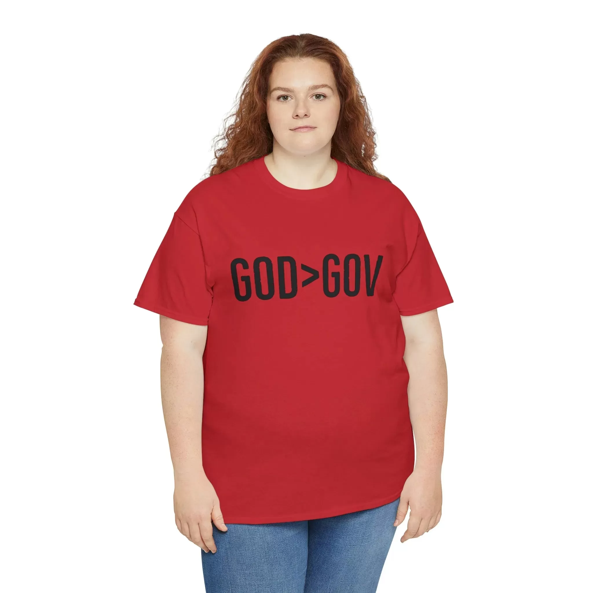 God>Gov Unisex Heavy Cotton Tee