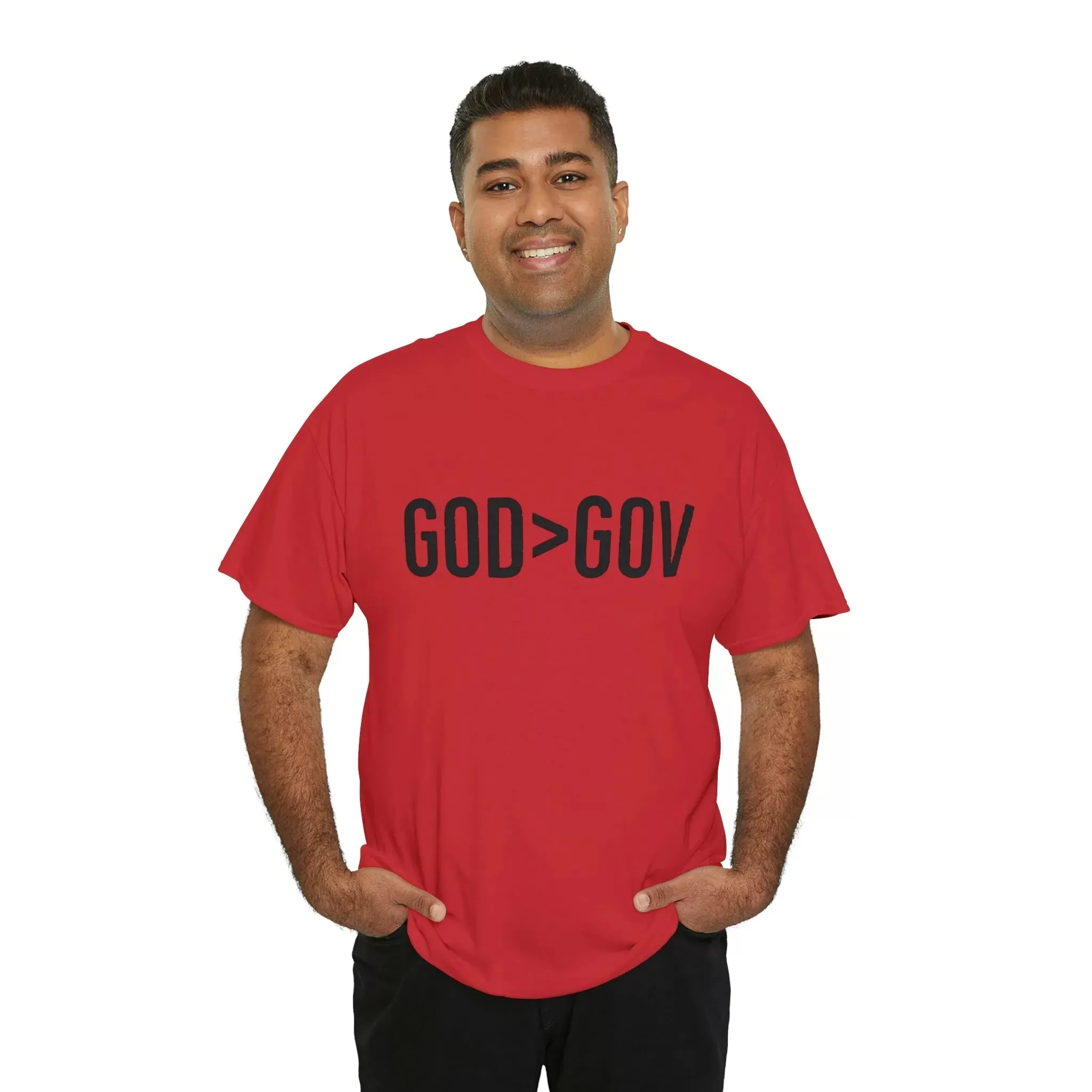 God>Gov Unisex Heavy Cotton Tee