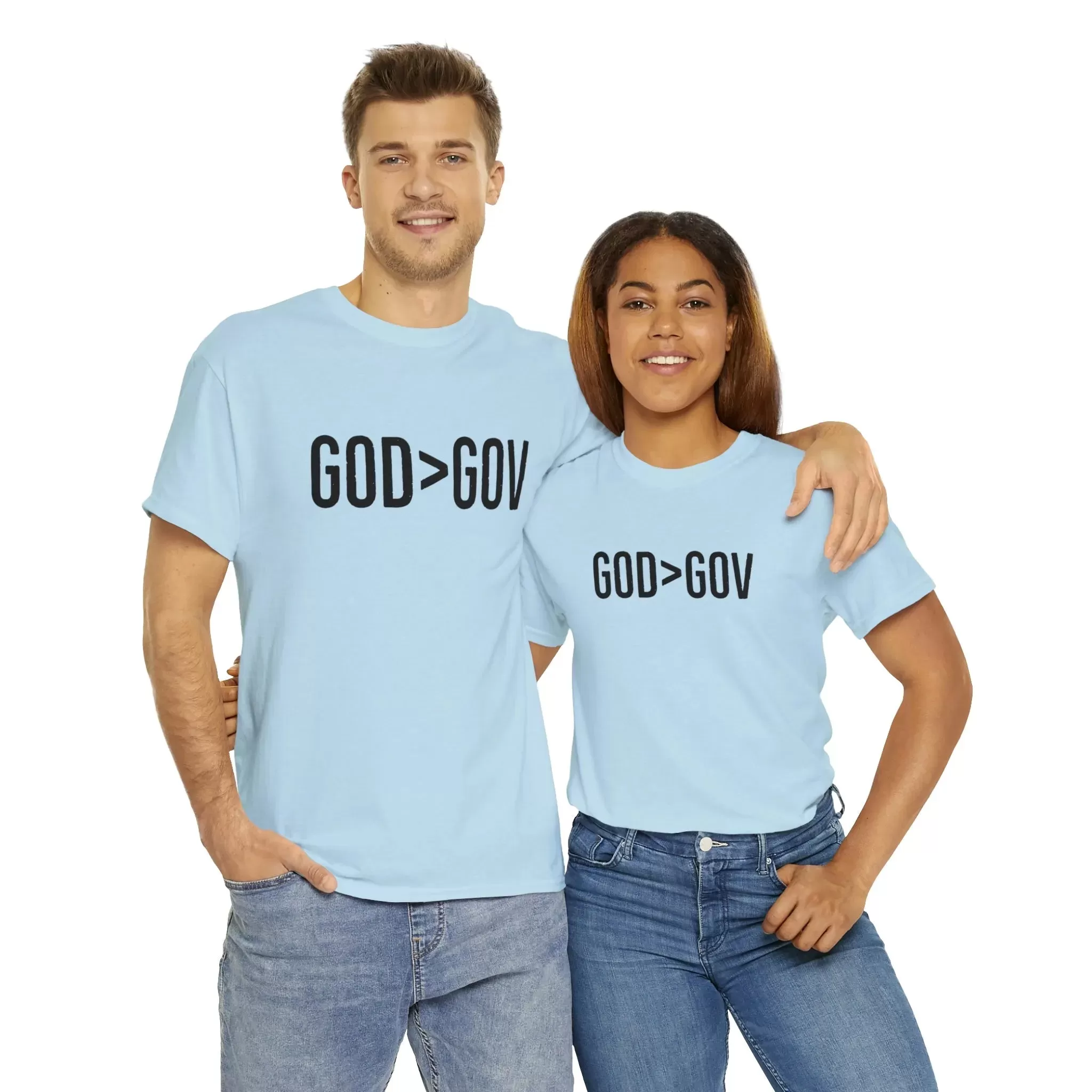 God>Gov Unisex Heavy Cotton Tee