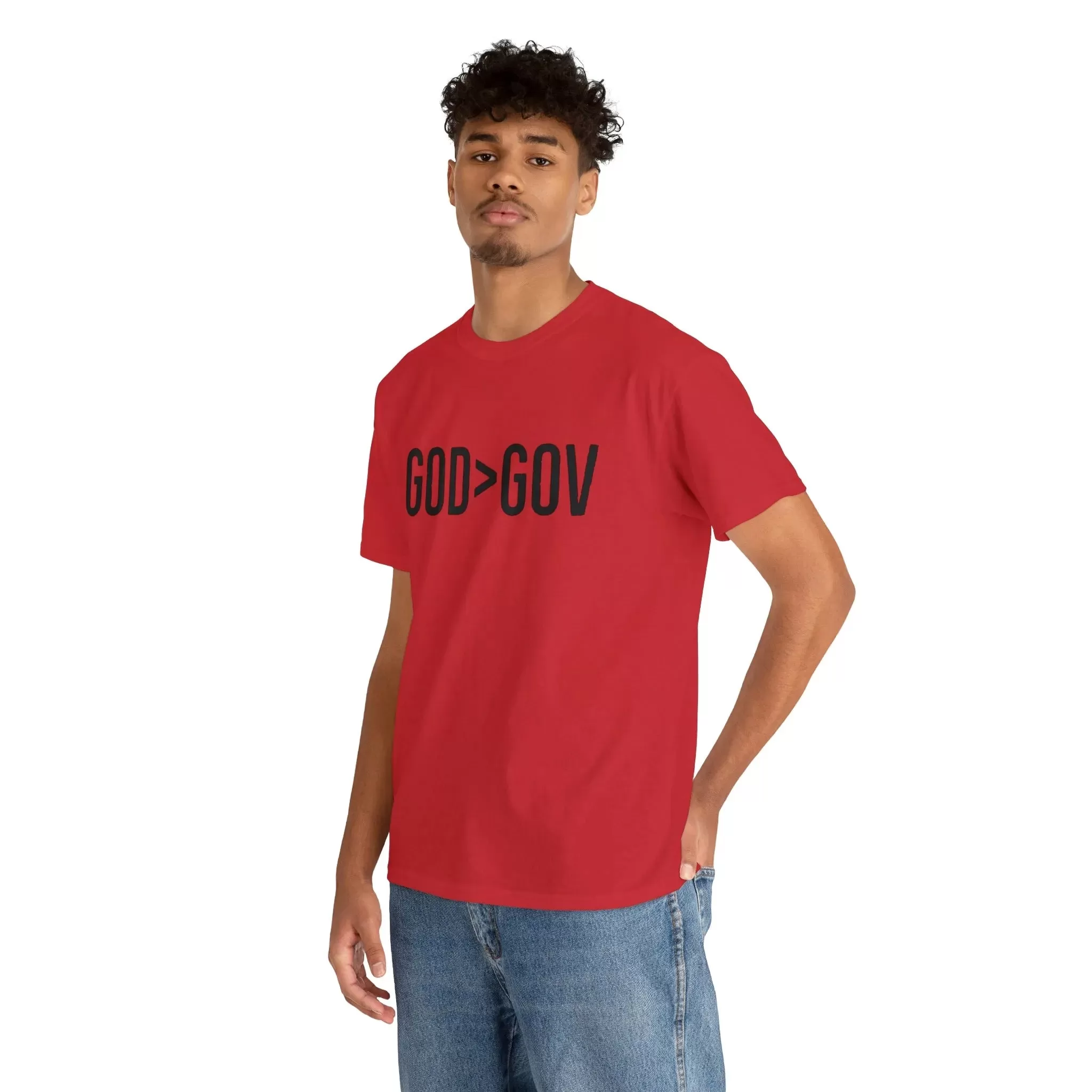 God>Gov Unisex Heavy Cotton Tee