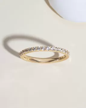 Half Eternity Diamond Band