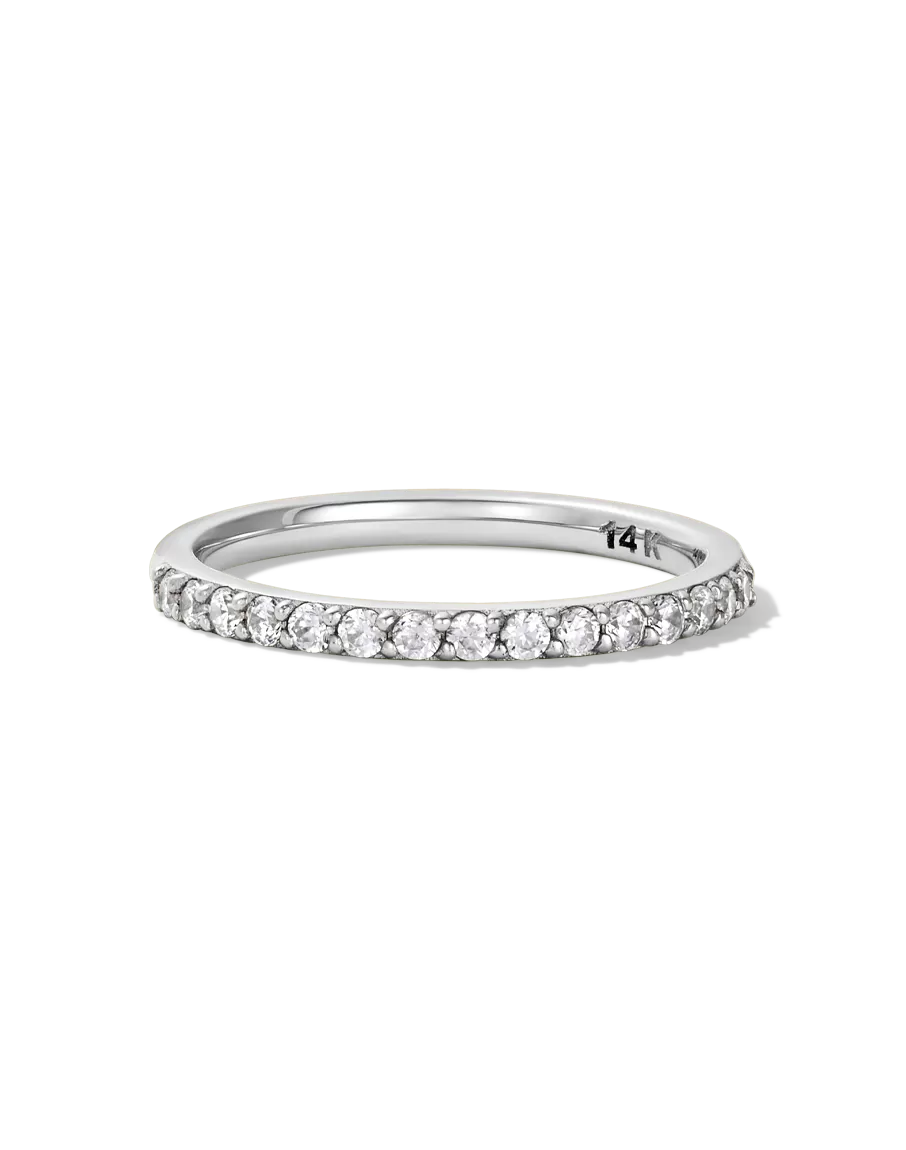 Half Eternity Diamond Band