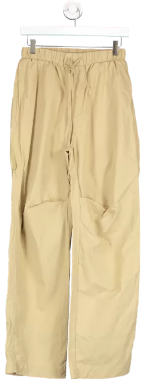 House of CB Beige Luna Camel Cargo Trouser UK S