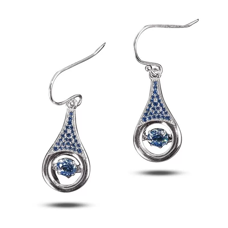 Indigo Dancing Earrings