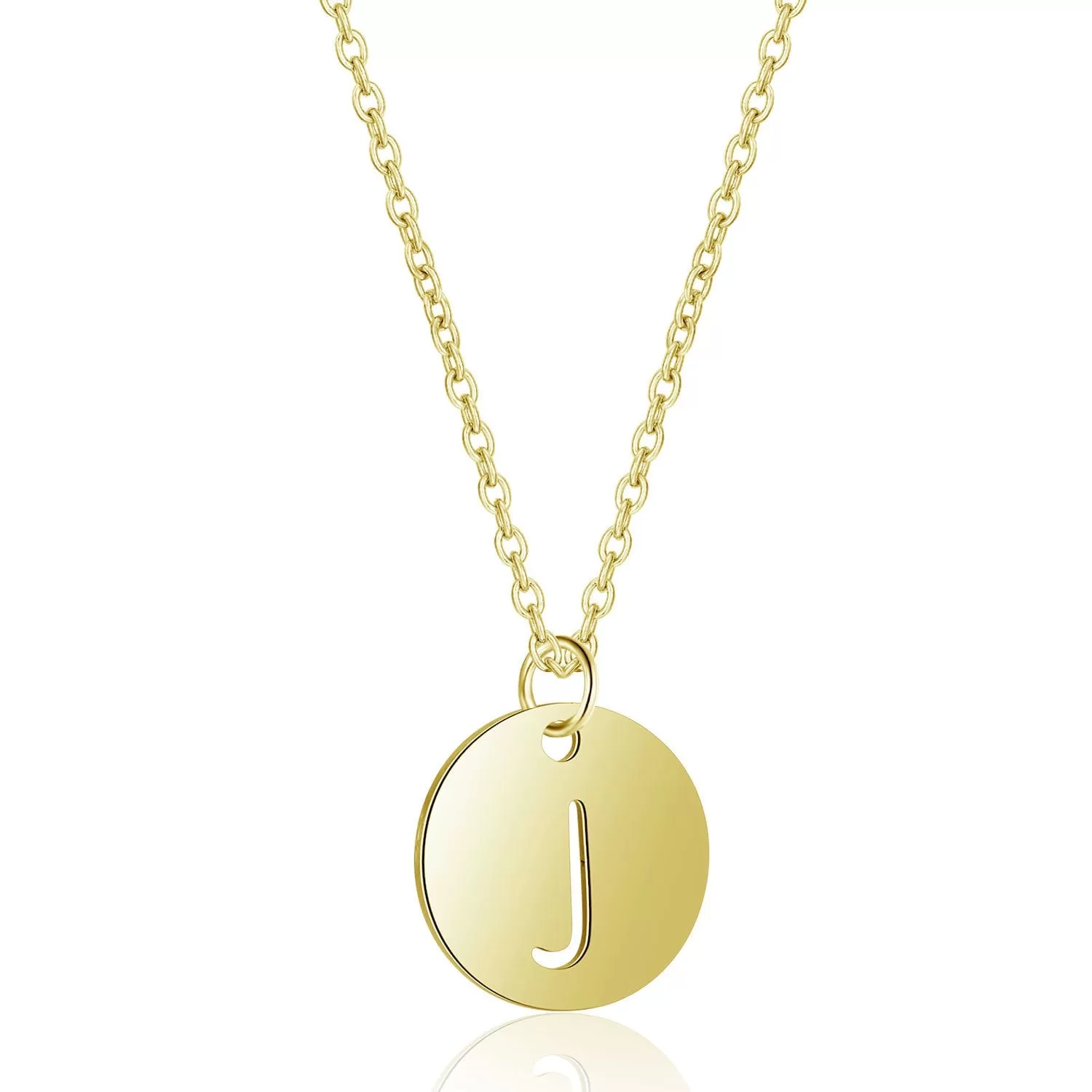 Initial Necklace Gold (A-Z)