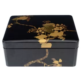 Japanese Box in Black Lacquer