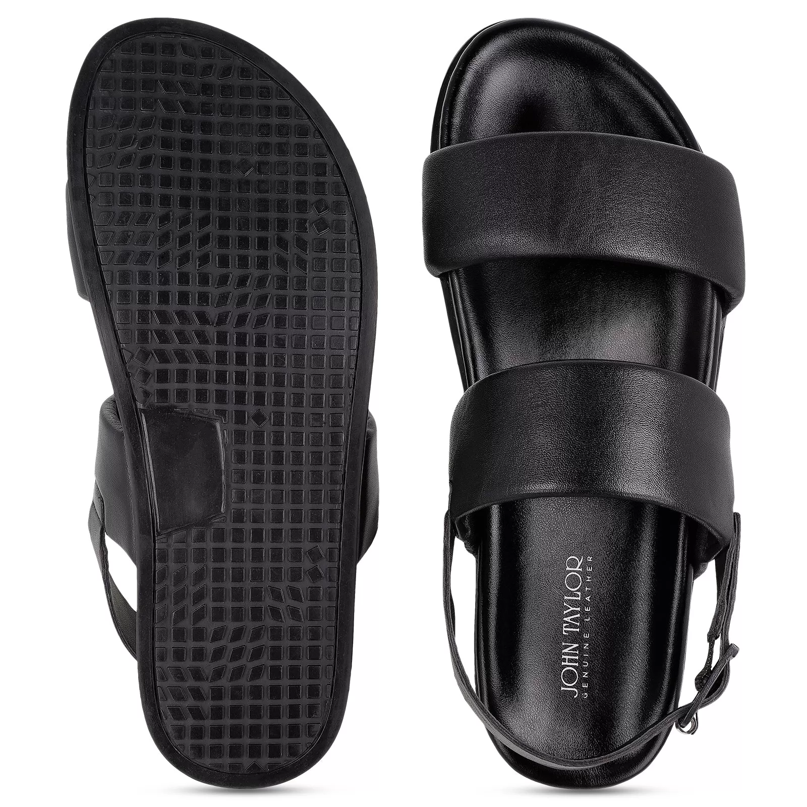 JOHN TAYLOR Leather Gents Sandals - JT97516