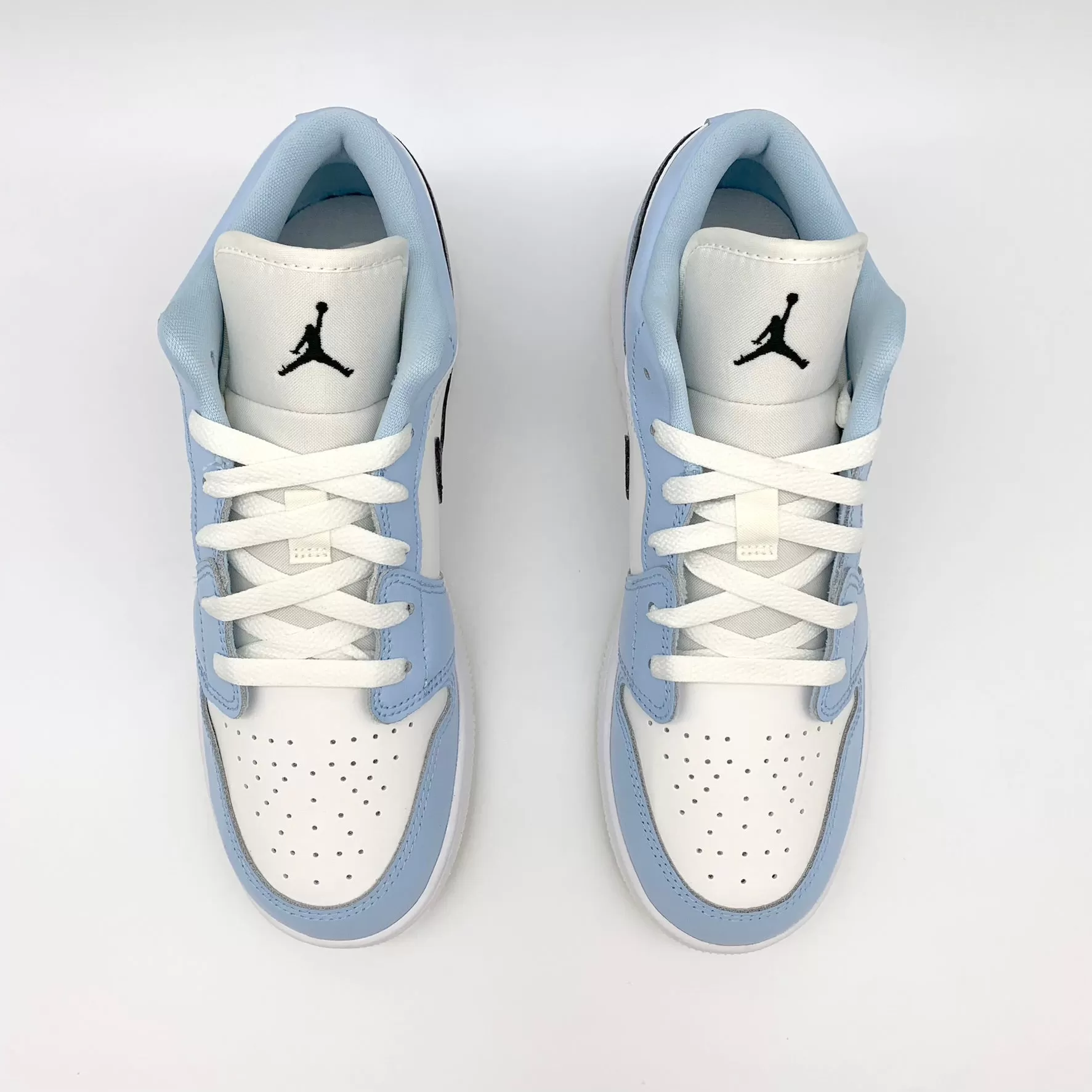 Jordan 1 Low Ice Blue Black