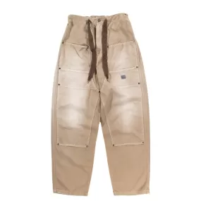 KAPITAL KATSURAGI W-KNEE EASY PANTS BEIGE