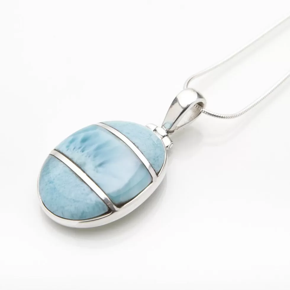 Larimar Pendant Zina