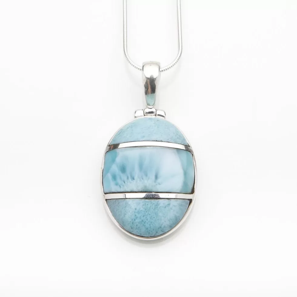 Larimar Pendant Zina