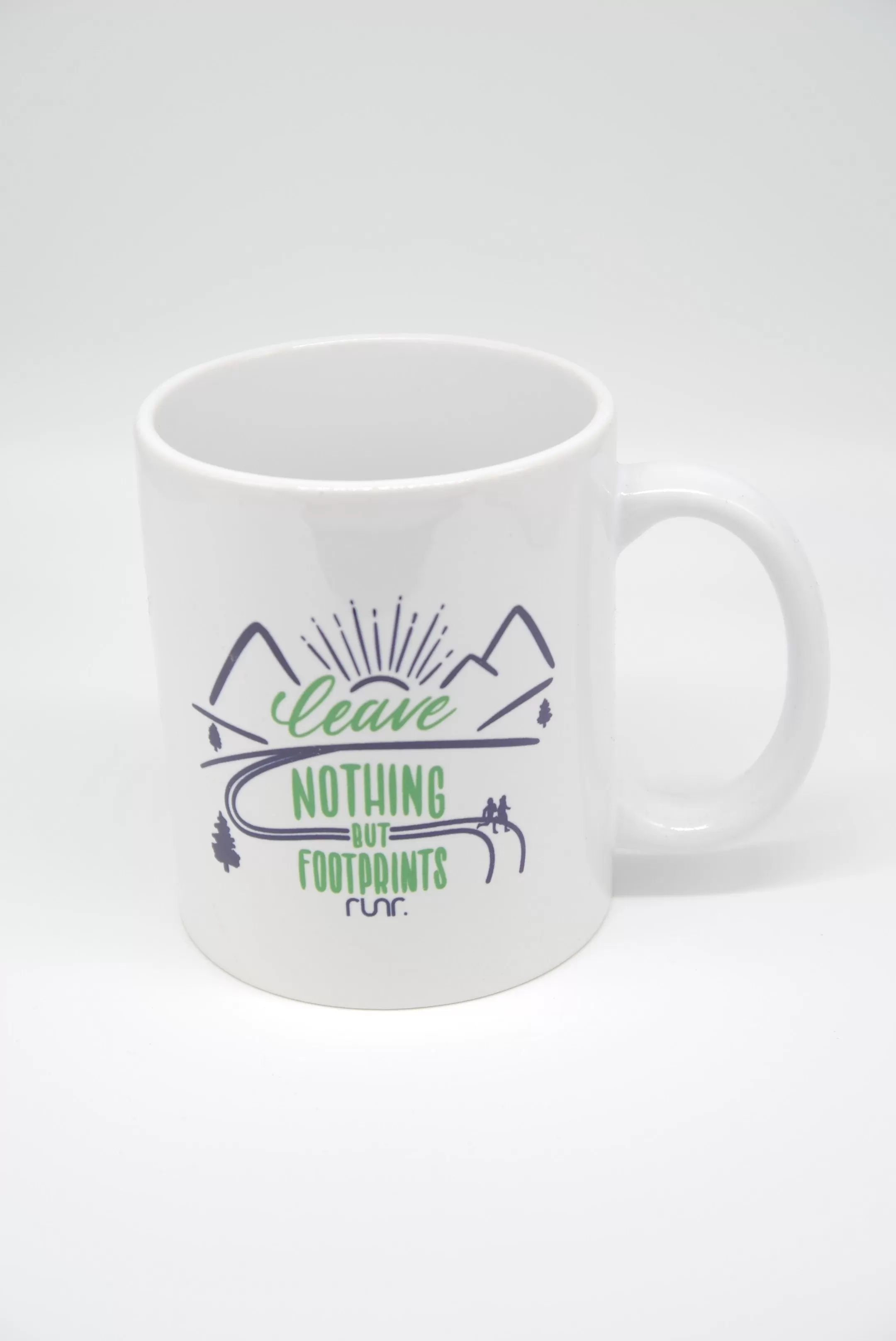 Leave Nothing But Footprints Runr Mug