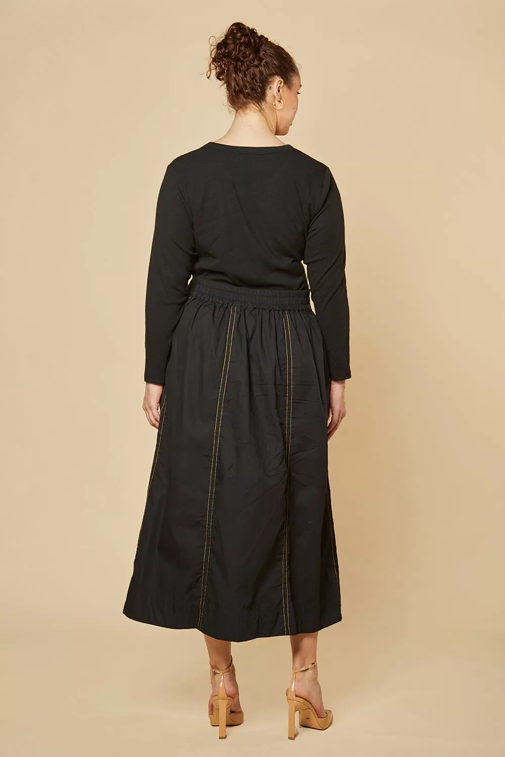 Maddy A-Line Skirt in Tiramisu