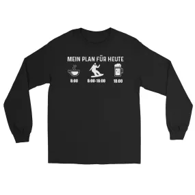 Mein Plan Für Heute 1 - Herren Longsleeve