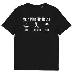 Mein Plan Für Heute 1 - Herren Premium Organic T-Shirt